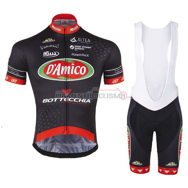 Abbigliamento Ciclismo D'Amico Bottecchia 2017 nero